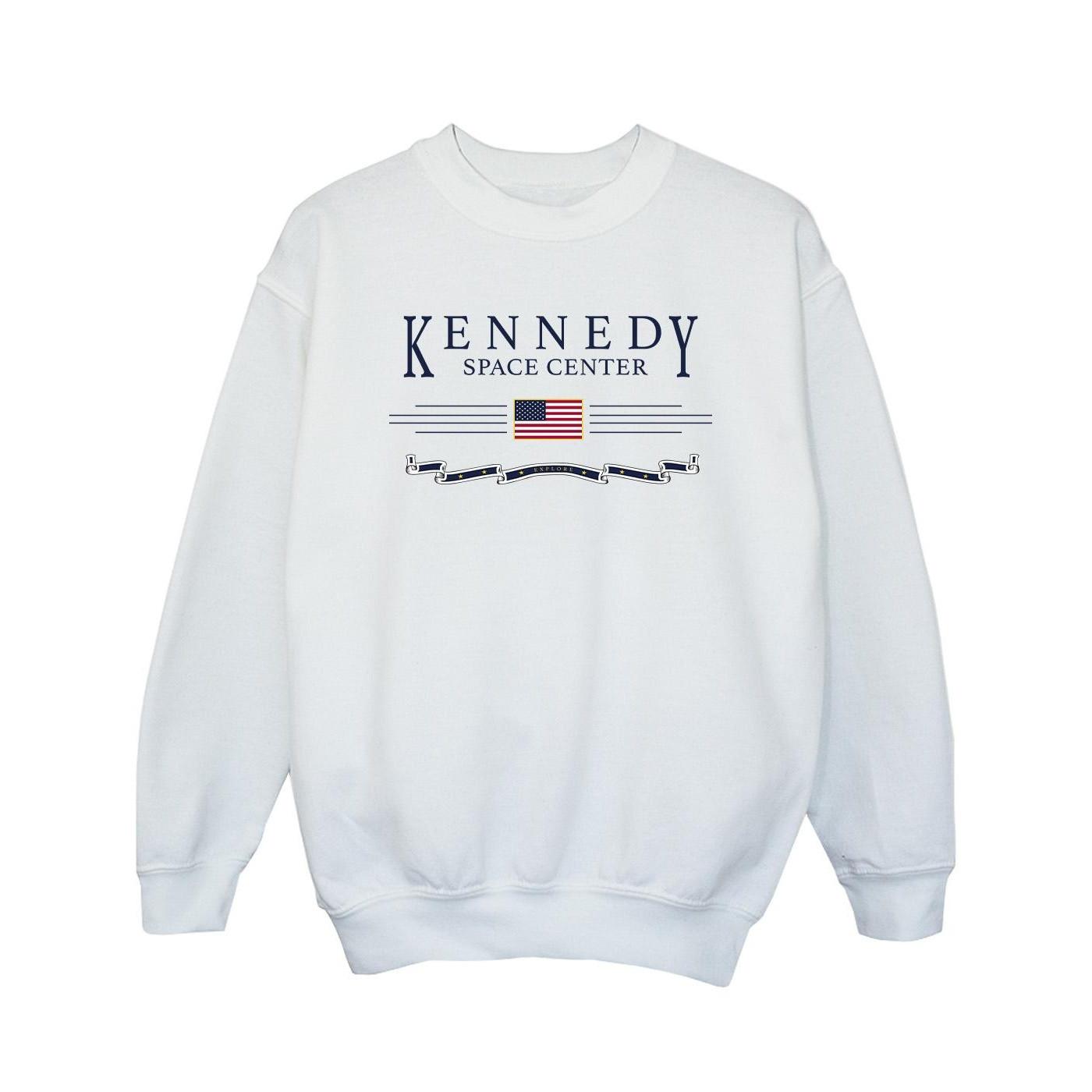 Image of Kennedy Space Centre Explore Sweatshirt Mädchen Weiss 128