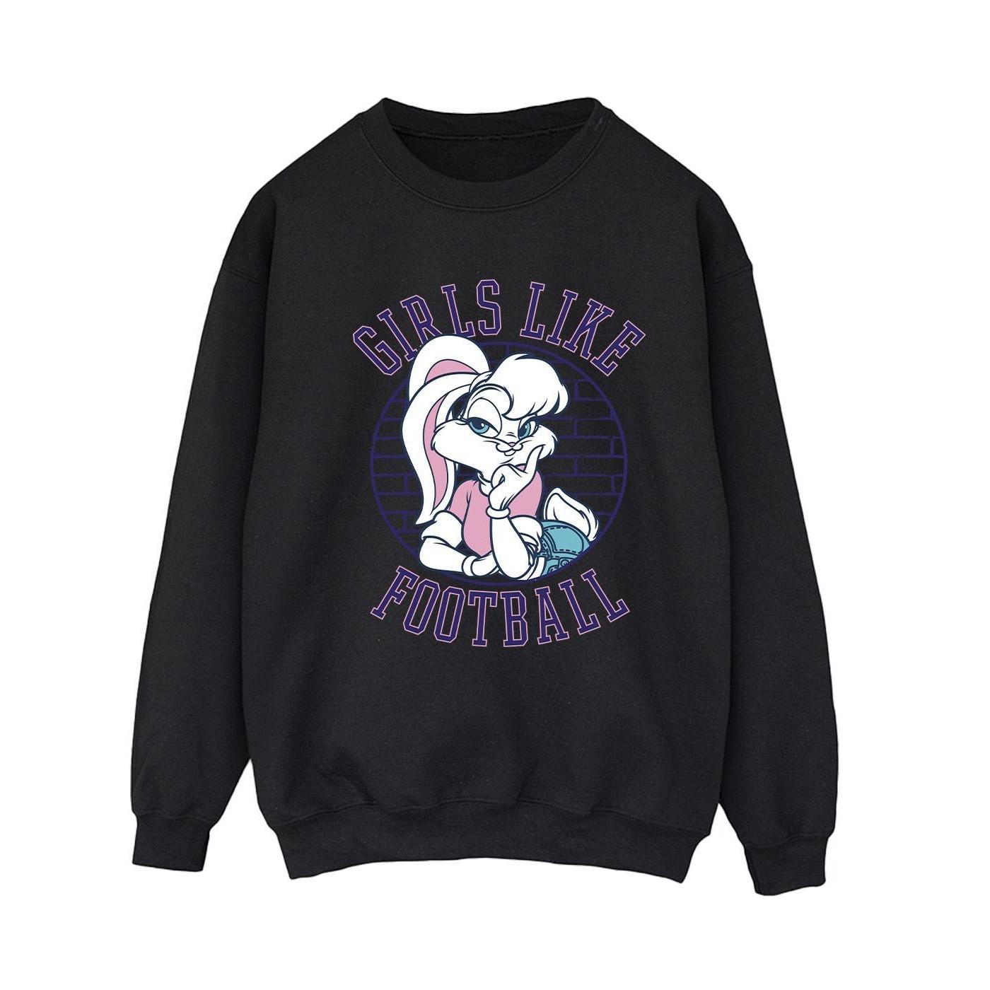 LOONEY TUNES  Girls Like Football Sweatshirt 