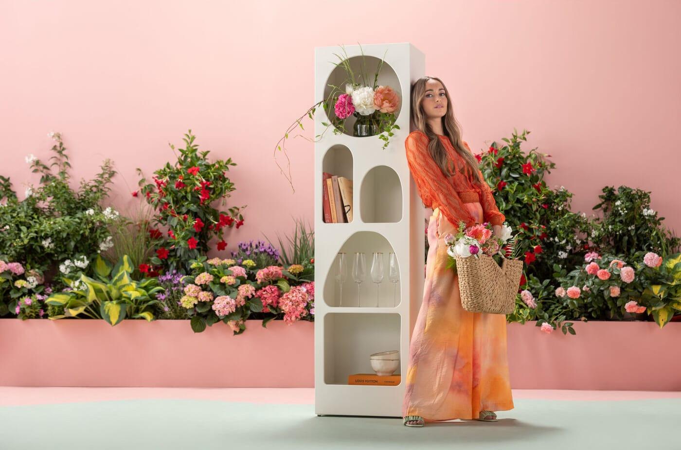 KARE Design Regal Paco weiss 48x180  