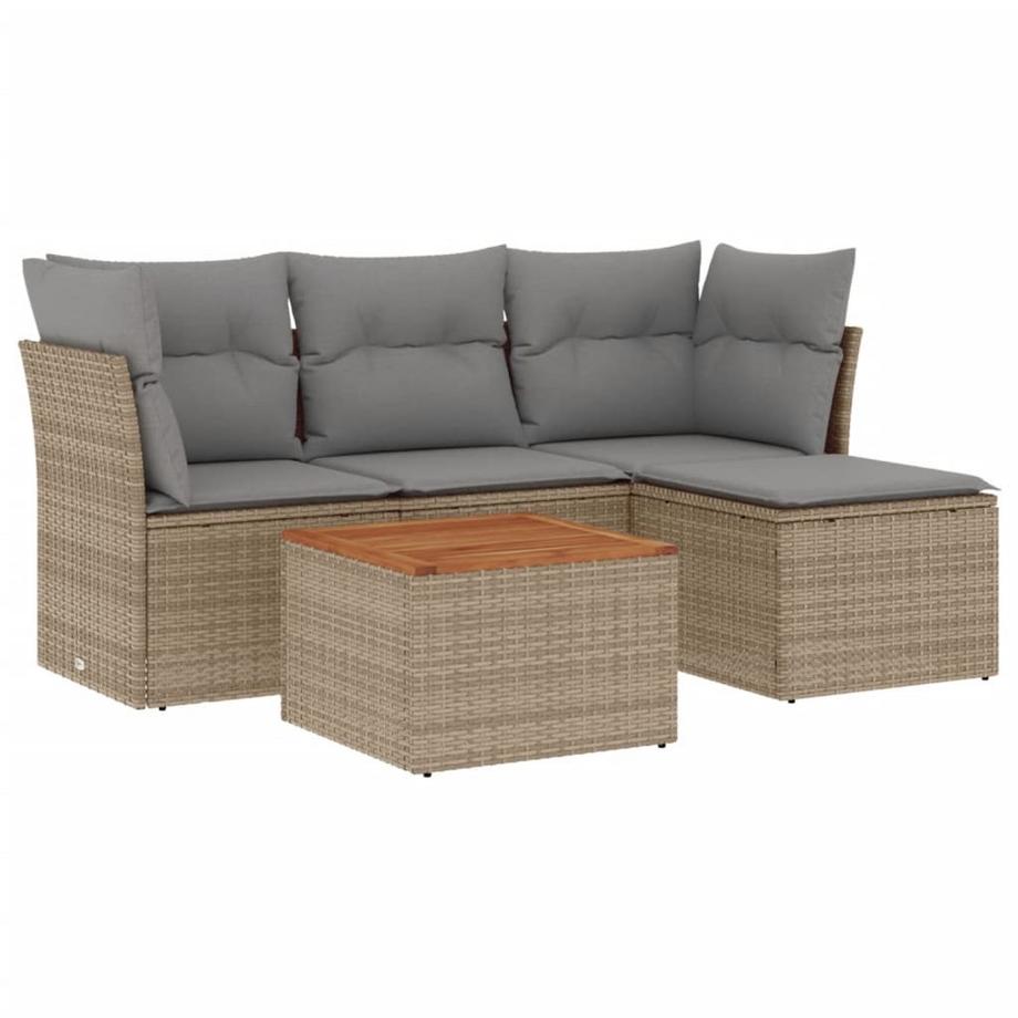 Garten sofagarnitur poly-rattan