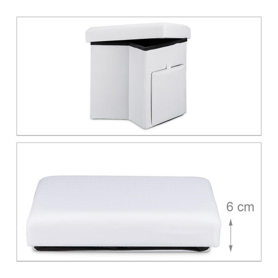 B2X  Klapphocker mit Klappe 