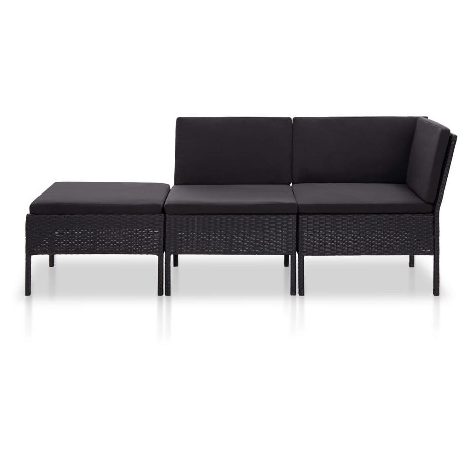VidaXL Garten-lounge-set poly-rattan  