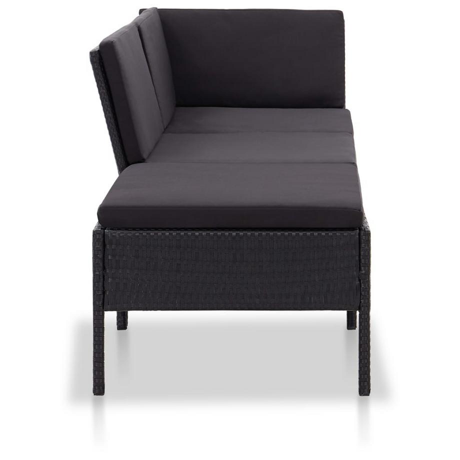 VidaXL Garten-lounge-set poly-rattan  