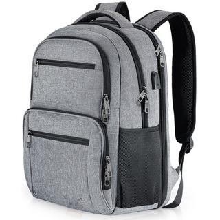 Only-bags.store Wasserdichter Laptop Rucksack mit USB Ladeanschluss  