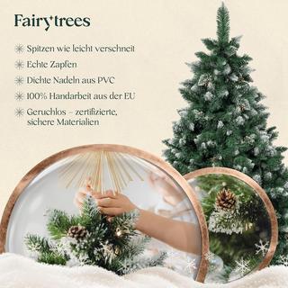 Mara Vital Magia d’Inverno Firenza – Albero di Natale artificiale dal design realistico con pigne  