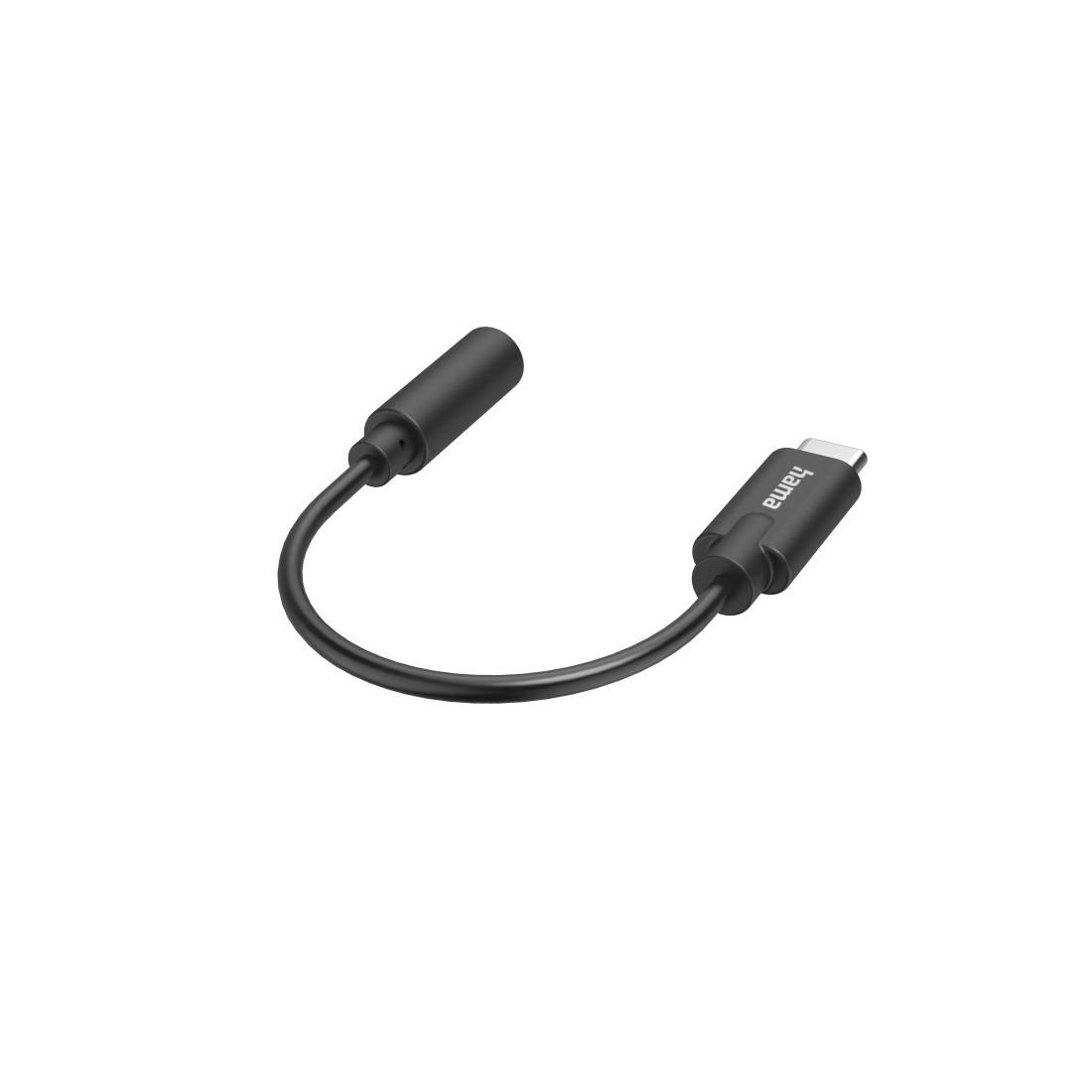 hama  Audio-Adapter, USB-C-Stecker - 3,5-mm 