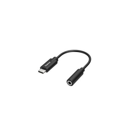 hama  Audio-Adapter, USB-C-Stecker - 3,5-mm 