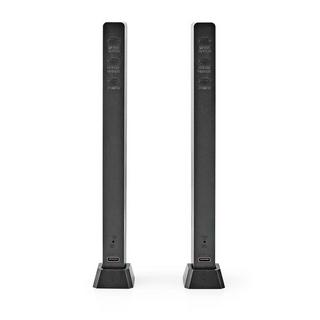 Nedis  Gaming-Licht | RGB | Batteriebetrieben | Verwendet für: Computer / Desktop | Schwarz 