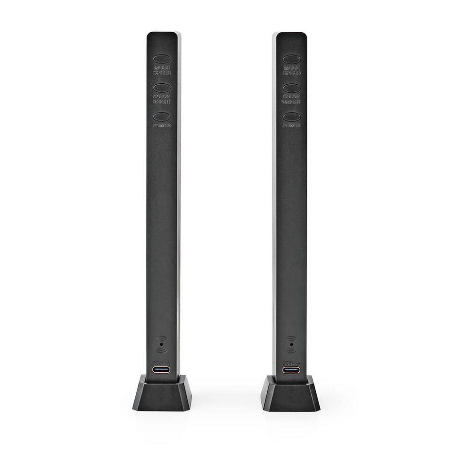 Nedis  Gaming-Licht | RGB | Batteriebetrieben | Verwendet für: Computer / Desktop | Schwarz 