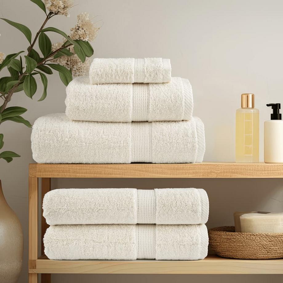 VidaXL Serviette de bain coton  