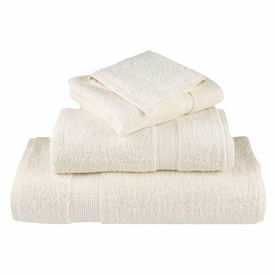VidaXL Serviette de bain coton  