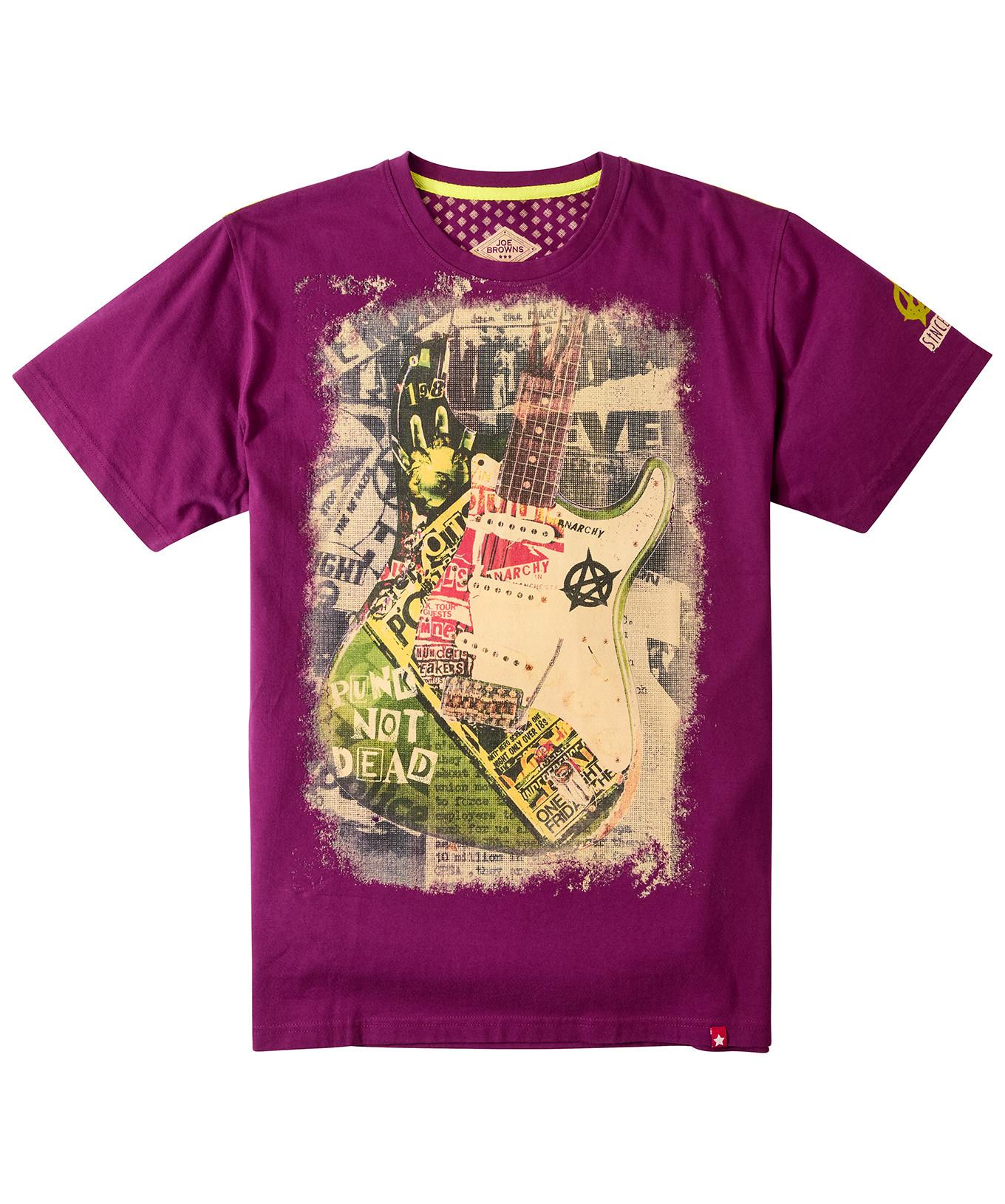 Joe Browns T-Shirt con Stampa Anarchia Accattivante  