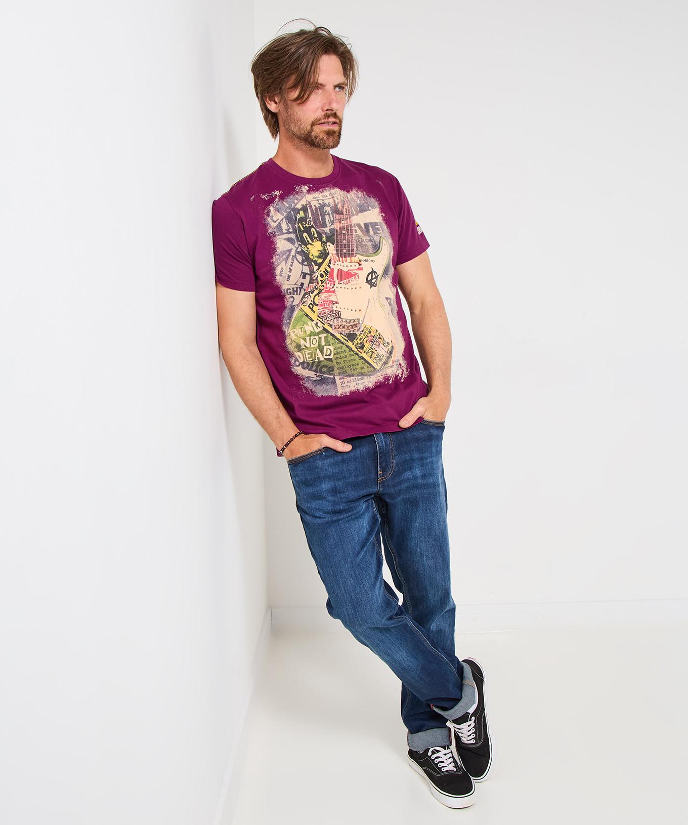 Joe Browns T-Shirt con Stampa Anarchia Accattivante  