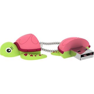 EMTEC  Emtec Turtle Lady lecteur USB flash 16 Go USB Type-A 2.0 Vert, Rose 