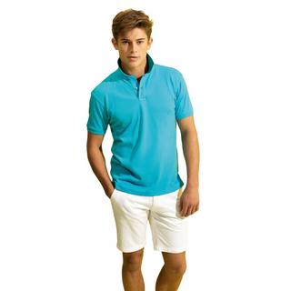 Asquith & Fox  Mens SuperWeiches Polo Shirt 