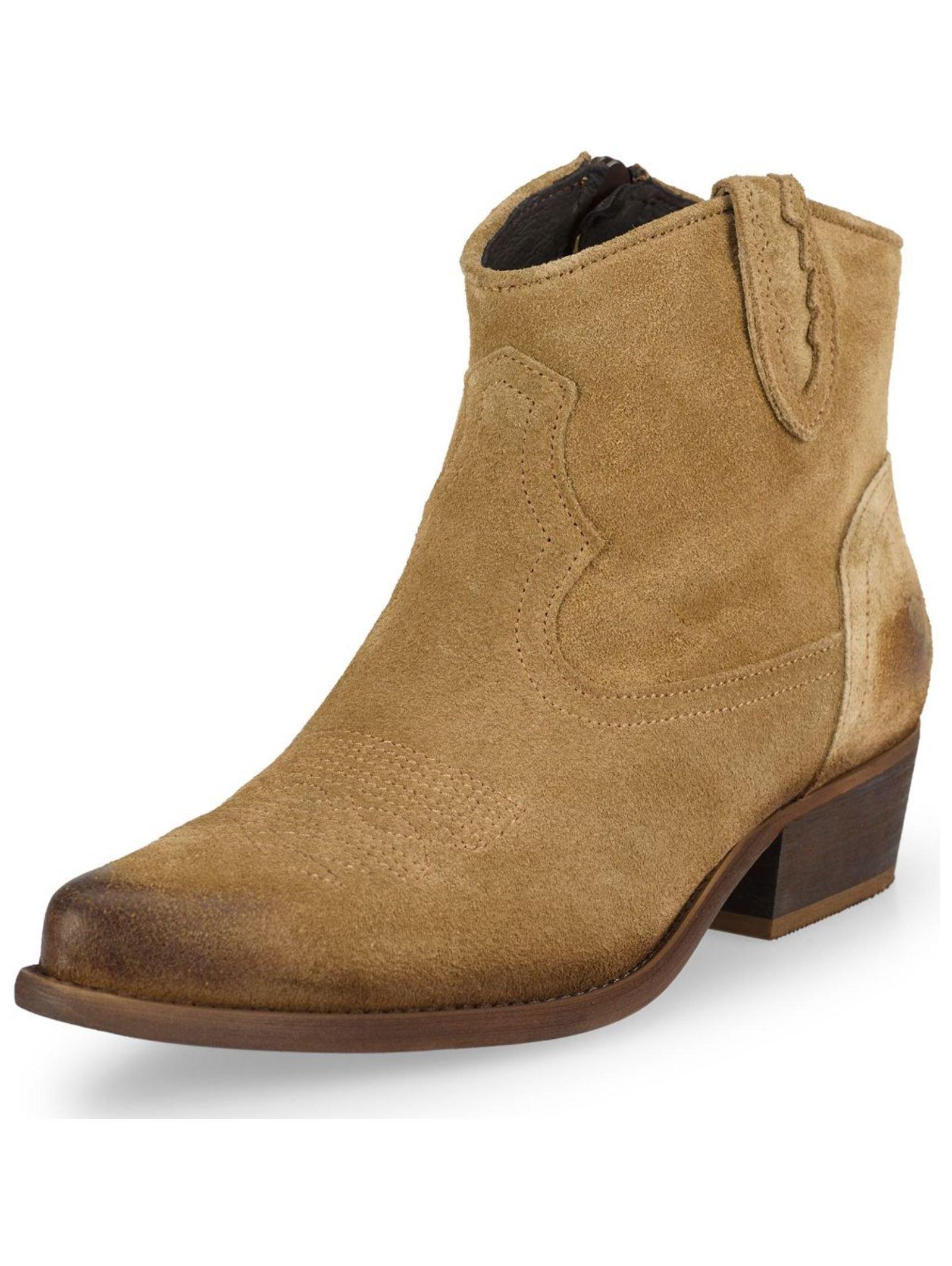 Image of Stiefelette West Damen Beige 41