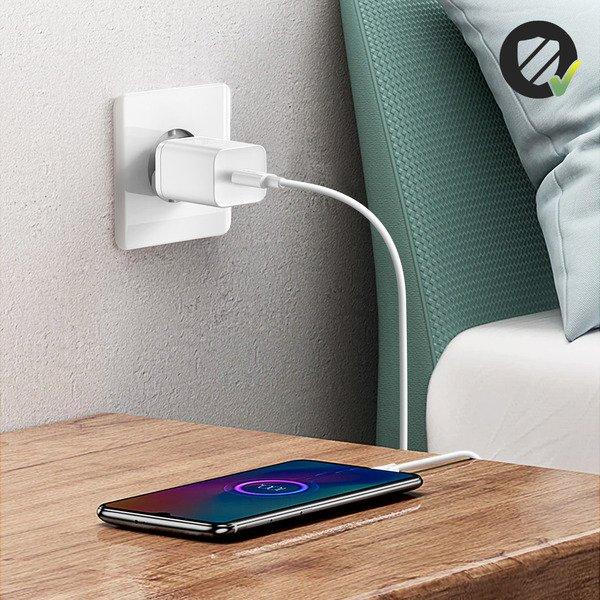 Baseus  Chargeur Baseus 25W USB-C Super Si Blanc 