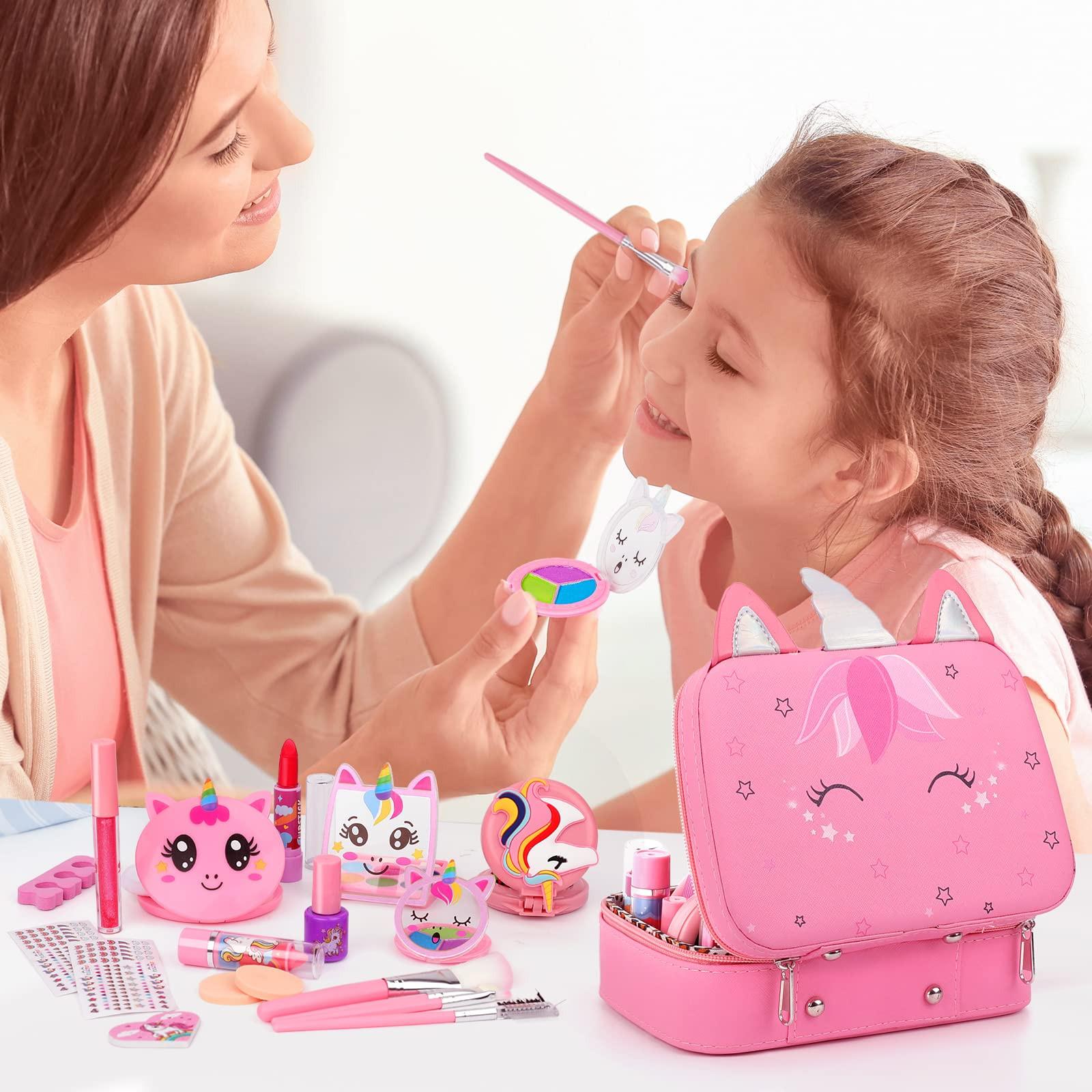 Activity-board  Maquillage pour enfants coffret de maquillage jouet de maquillage - set de maquillage pour enfants table de maquillage pour enfants 