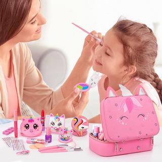 Activity-board  Maquillage pour enfants coffret de maquillage jouet de maquillage - set de maquillage pour enfants table de maquillage pour enfants 