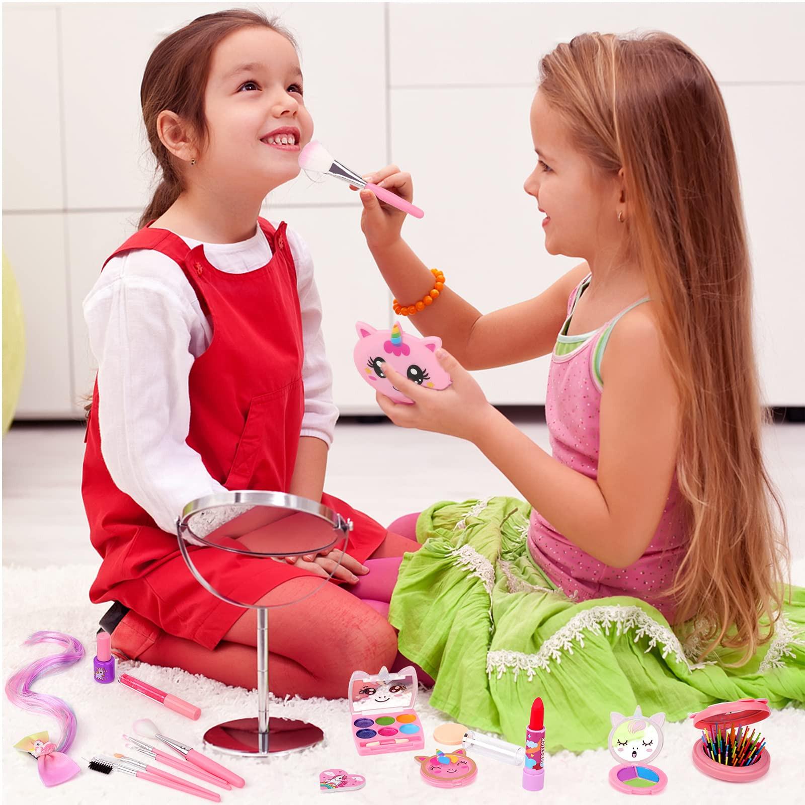 Activity-board  Maquillage pour enfants coffret de maquillage jouet de maquillage - set de maquillage pour enfants table de maquillage pour enfants 