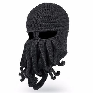 eStore  Sturmhaube, Oktopus - Schwarz 