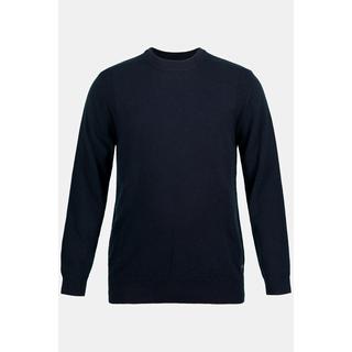 JP1880  Pullover in maglia lavorata con maniche lunghe e collo alto a costine, fino alla tg. 8XL 