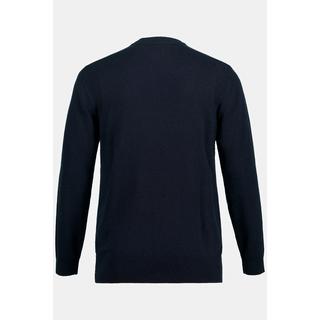 JP1880  Pullover in maglia lavorata con maniche lunghe e collo alto a costine, fino alla tg. 8XL 