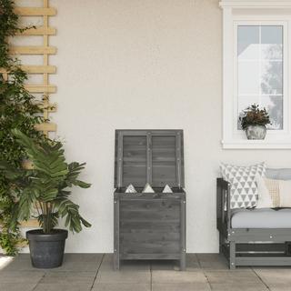 VidaXL Boîte de rangement de jardin bois d'ingénierie  