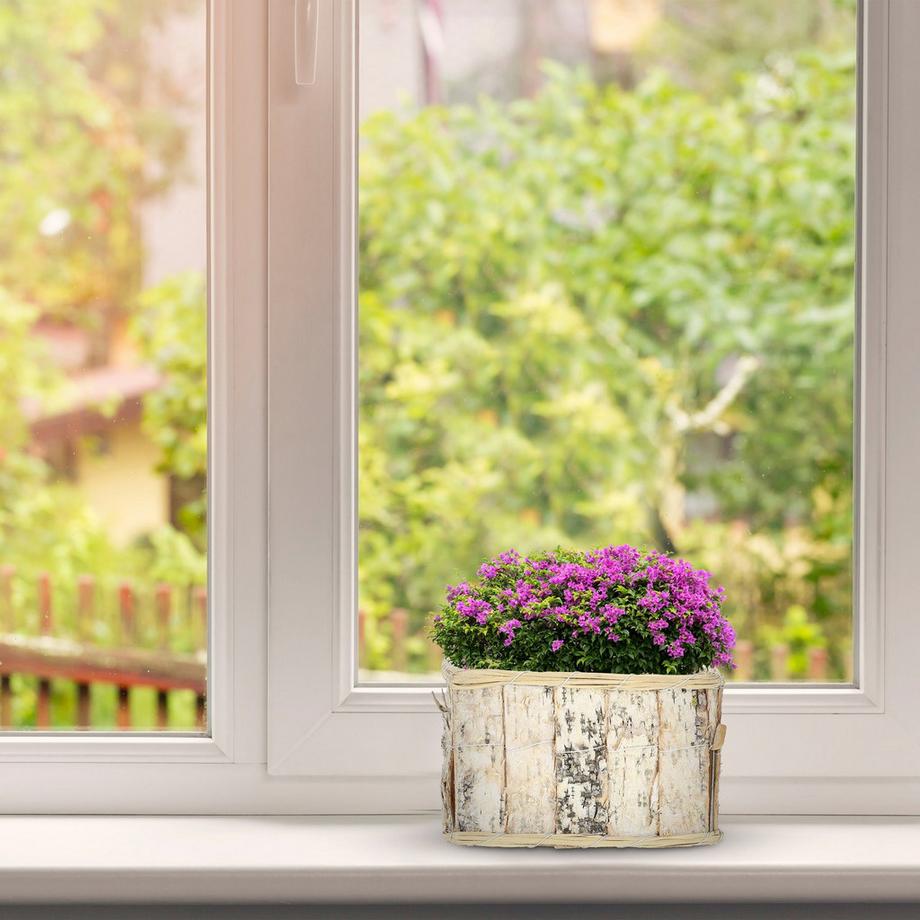 B2X Rechteckiger Blumentopf - 3er-Set  