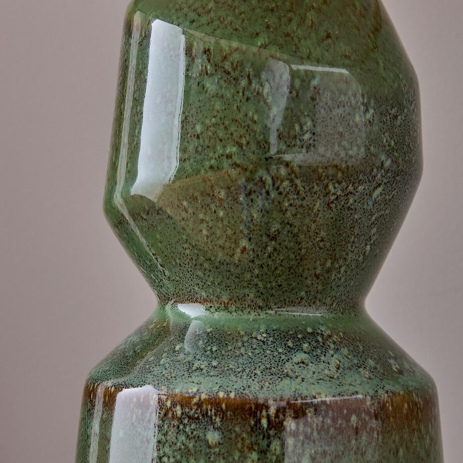 AM.PM Tischlampe aus Keramik und Leinen  