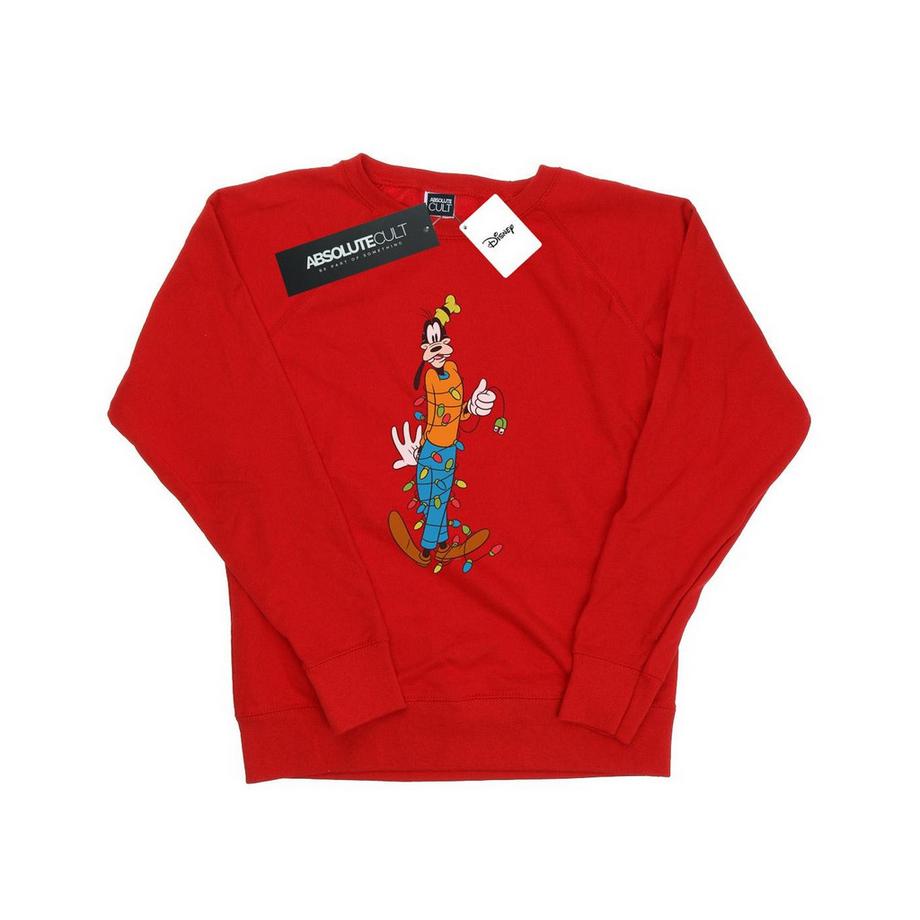 Disney Goofy Christmas Lights Sweatshirt  
