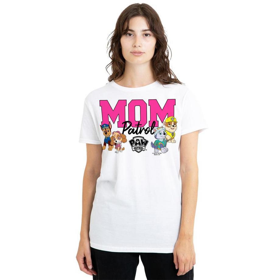 PAW PATROL Mom Patrol T-Shirt Stampata Maniche Corte  