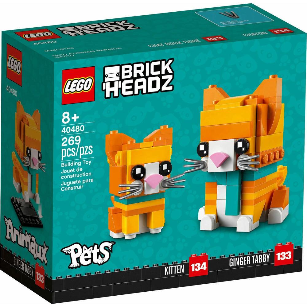 LEGO®  LEGO BrickHeadz Rot getigerte Katze 40480 