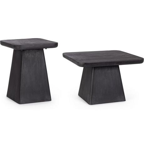 mutoni Table basse Fuji (lot de 2)  