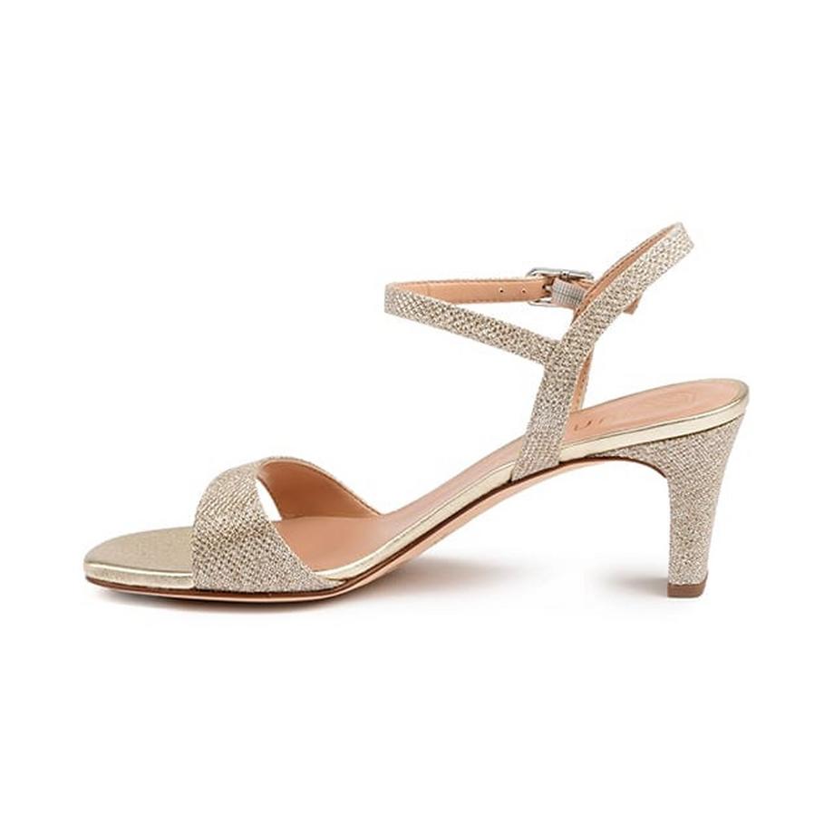 Unisa Mechi Glitzer Sandalen mit Absatz  