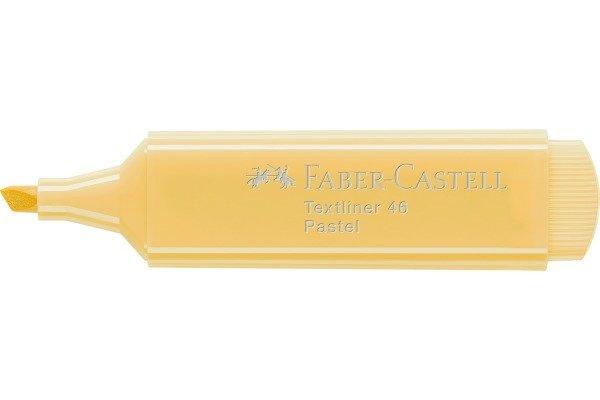 Image of FABER-CASTELL Textliner Pastell 46 1/2/5mm 154667 vanille FABER-CASTELL Textliner Pastell 46 1/2/5mm 154667 vanille