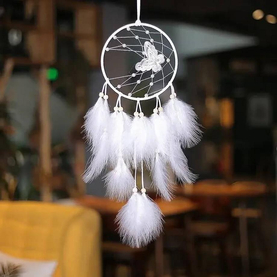 Cover-Discount  Traumfänger Dream Catcher mit LED Schmetterling 