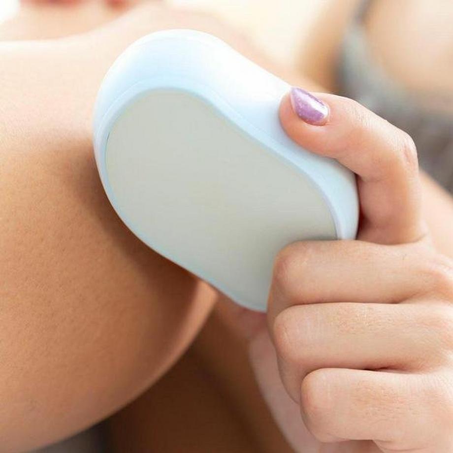 InnovaGoods  Épilateur exfoliant aux nanocristaux 