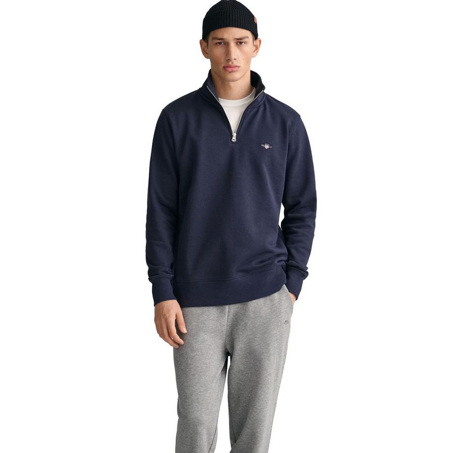 GANT Regular Shield Half Zip Sweatshirt  