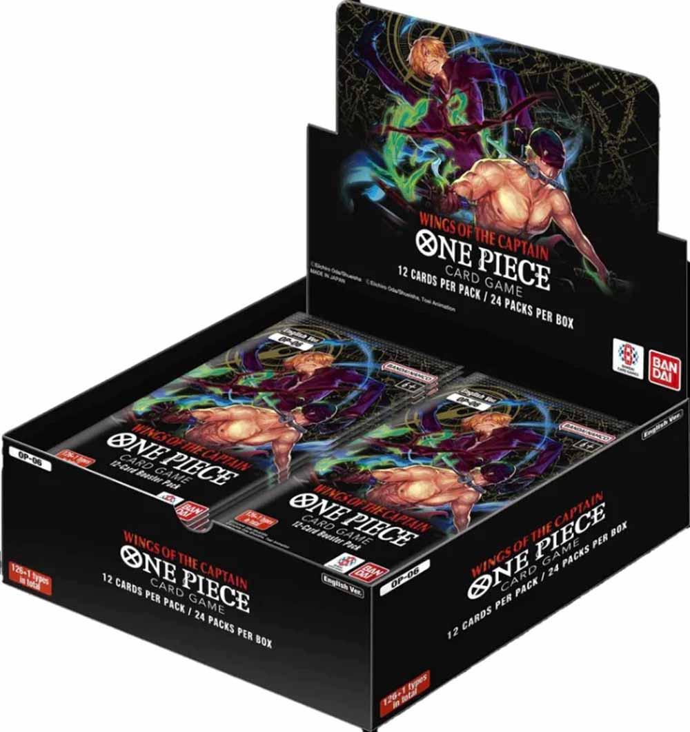 Bandai  Wings of the Captain OP06 Booster Display - One Piece Card Game - EN 