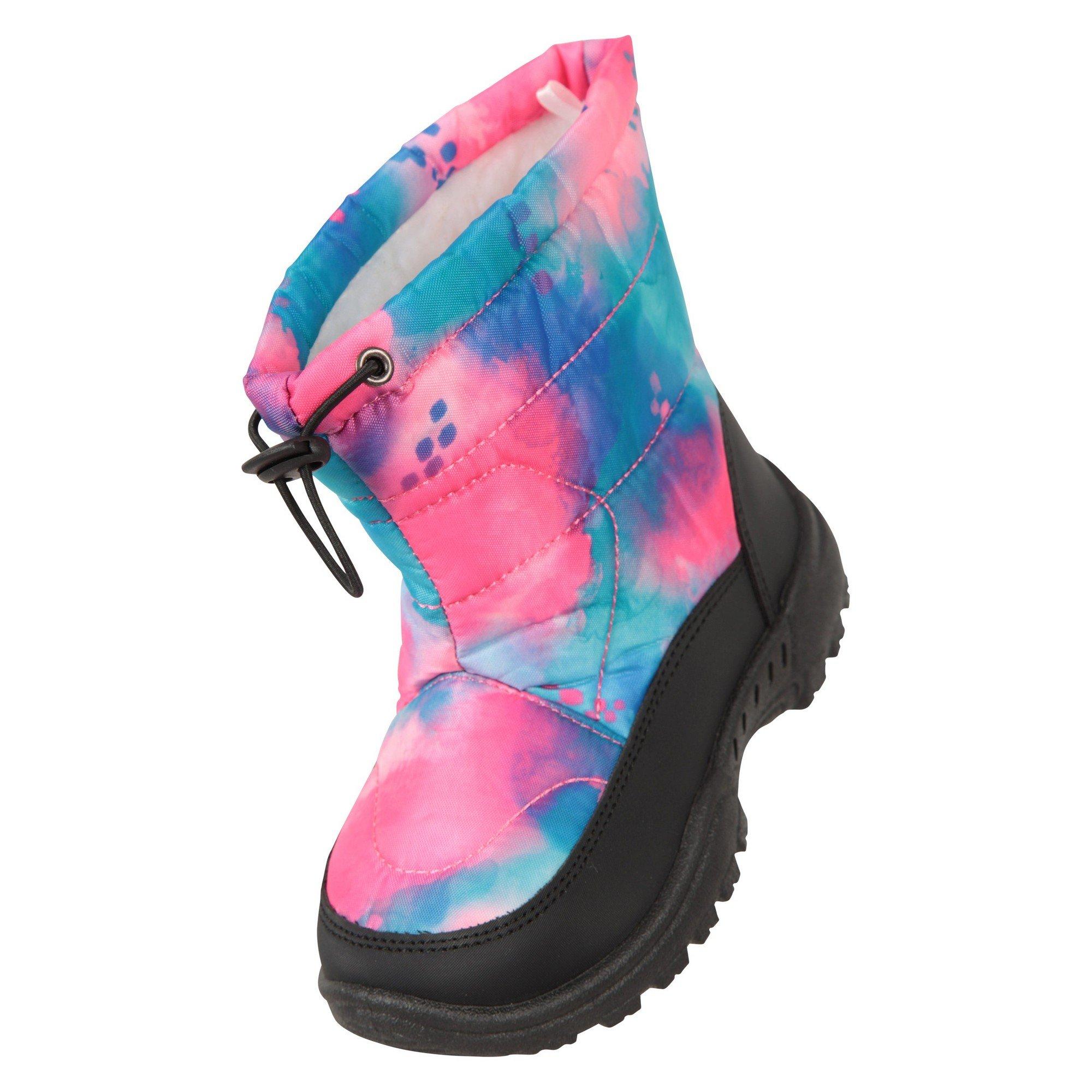 Image of Kleinkind Schneestiefel Caribou Adaptive, Batik Unisex Pink 27