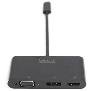 Digitus  Digitus Adaptateur graphique USB-C adaptateur port/HDMI/VGA pour écran triple 