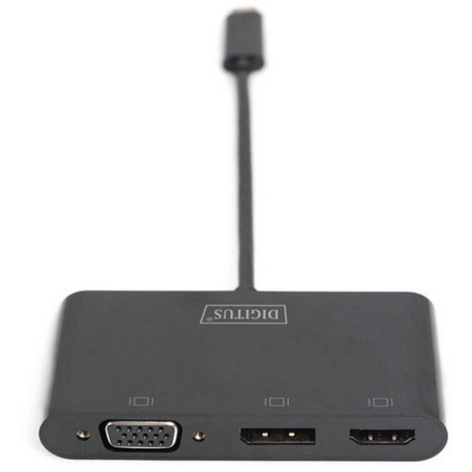 Digitus  Digitus Adaptateur graphique USB-C adaptateur port/HDMI/VGA pour écran triple 