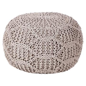 Pouf aus Baumwolle Boho TRIMAN