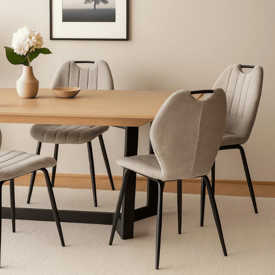 Calicosy Set aus 4 Stühlen MULI  