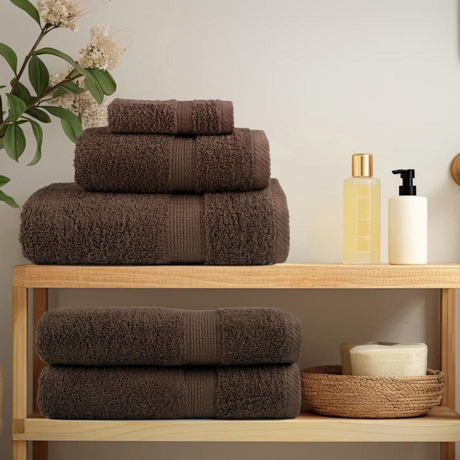 VidaXL Serviette de bain coton  