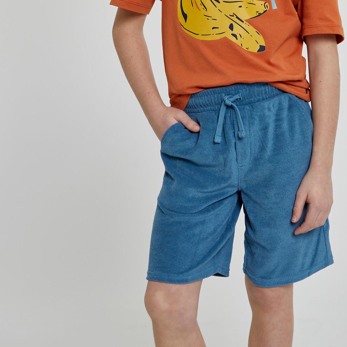 Image of Frottee-bermudas Jungen Blau 3A