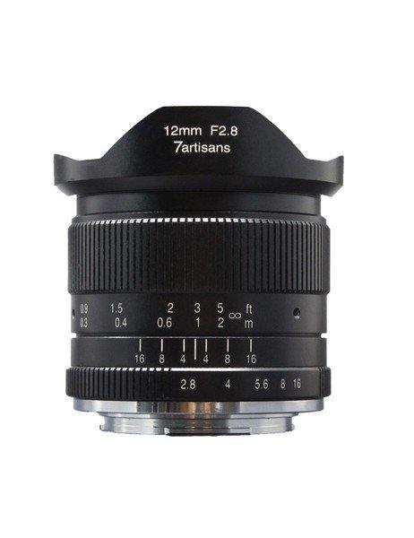 Image of 7Artisans 12mm F2.8 APS-C (Canonm) Black (A602B)