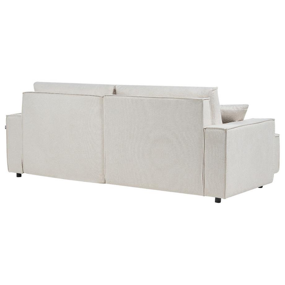 Beliani Canapé d'angle en Tissu  KARILA  