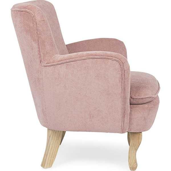 mutoni Fauteuil chenille rose  